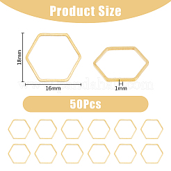 50 шт. соединительные кольца из нержавеющей стали 201 STAS-DC0015-17