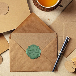 50шт. клейкие восковые наклейки DIY-CP0010-53D