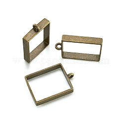 Сплав открытая задняя рамка большие подвески&nbsp;LS-PALLOY-TA0021-02AB