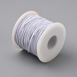 弾性コード  ホワイト  1mm  約100m /ロール&nbsp;EW-WH0001-02-1mm