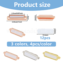 12 пакет 3 цвета сплав термопереводные аксессуары для часов ремешок FIND-DC0007-60A