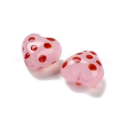 Эмалевые бусины ручной работы в технике лэмпворк&nbsp;LAMP-B030-02A-02