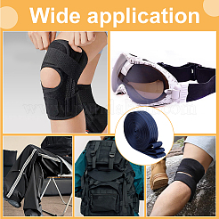 10 ярд полиэстеровой противоскользящей репсовой ленты&nbsp;OCOR-BC0007-62B