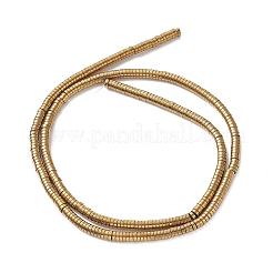 Гальванизировать немагнитных синтетический гематит бисер пряди G-J164A-3mm-07