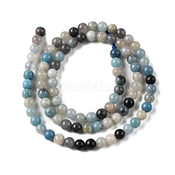 Натуральные нити троллейтовых бусин G-NH0002-B01-05