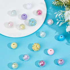 5 Stück 5 Farben handgefertigte Polymer Clay Perlen&nbsp;CLAY-PA0001-48