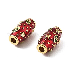 Бусины из микрофибры из рисовой латуни с кубическим цирконием KK-Z114-14G