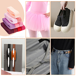 25м 10-х цветная плоская эластичная резинка EC-BC0001-50