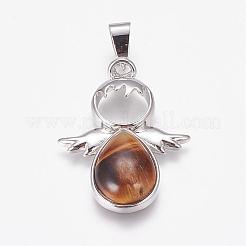 Природных тигровый глаз подвески&nbsp;G-G651-A05