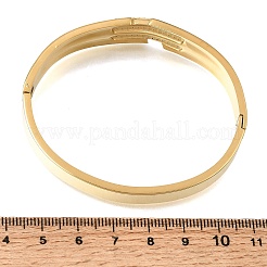 Brazaletes articulados de acero inoxidable 304 con cristales de imitación de diamantes para mujer.&nbsp;SA-CBAF851-08G