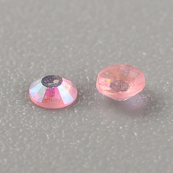 Прозрачные кабошоны из смолы со стразами и плоской спинкой&nbsp;RESI-TAC0010-72C-01