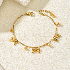 Bettelarmband aus 304 Edelstahl für Damen&nbsp;KN8980