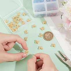 Стойки обшивки латунные бусины KK-UN0003-17