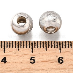 925 бусина из стерлингового серебра с родиевым покрытием&nbsp;STER-T007-11P