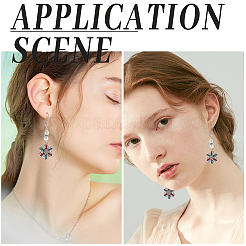 100 шт. латунные французские крючки с катушкой и шариком KK-SC0003-61P