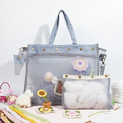 1 шт. сумка для хранения пряжи из ПВХ на плечо&nbsp;DIY-CP0011-52A