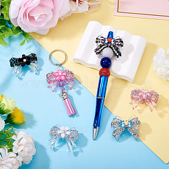 6 шт. 6 вида непрозрачных акриловых блестящих страз&nbsp;FIND-TA0008-07