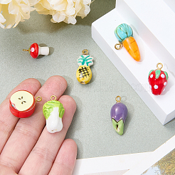 7 pendentif en porcelaine fait main&nbsp;PALLOY-SW00138