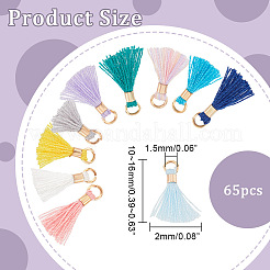 Хлопок кисточкой украшения кулон OCOR-NB0001-03