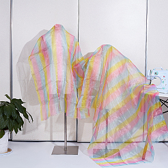 Polyester-Mesh-Gewebe&nbsp;DIY-WH0698-012D