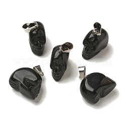 Природные подвески обсидиана&nbsp;G-Z067-02P-04