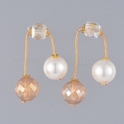 Pendentifs colliers et boucles d'oreilles ensembles de bijoux&nbsp;SJEW-JS01064-02