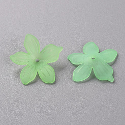 Матовые акриловые колпачки из бисера&nbsp;MACR-S371-05A-733