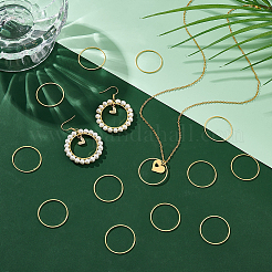 200 шт. Латунные соединительные кольца&nbsp;UNKW-UN0002-99A