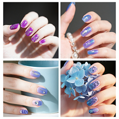 3 Stück Nailart-Bildvorlagen aus Kunststoff&nbsp;AJEW-PH0006-64