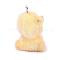 Подвески из непрозрачной смолы с изображением животных&nbsp;RESI-I353-01P-03