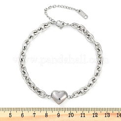 Armbänder aus 201 Edelstahl-Kabelkettengliedern&nbsp;BJEW-M051-01P-1