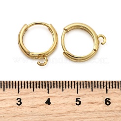 Латунная фурнитура для хооп серег KK-C134-24G