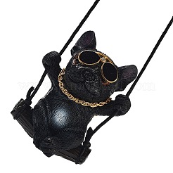 Симпатичные смоляные подвесные украшения в виде качающегося бульдога&nbsp;LS-HJEW-A010-01C