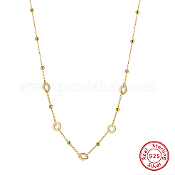 925 серебряное кольцо витой овальной формы NJEW-H074-02G