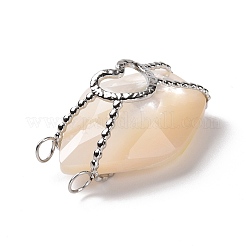 Натуральный белый оболочки подвески&nbsp;SSHEL-C009-03P