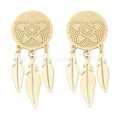 Серьги-гвоздики из нержавеющей стали 304 EJEW-U045-01G