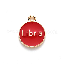 Подвески из эмали и сплава ENAM-S124-01B-07K