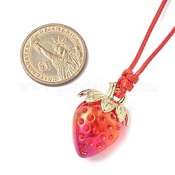 6 шт. прозрачных акриловых подвесок-ожерелий NJEW-JN05441