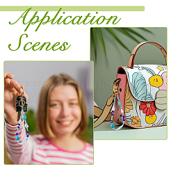 Брелок из стекла&nbsp;HJEW-FH00142