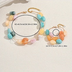 Комплекты из бусин из смолы&nbsp;DT3464