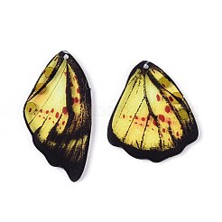 Подвески в виде крыльев бабочки из эпоксидной смолы RESI-T057-86B