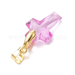 Прозрачные акриловые подвески PALLOY-JF03998-02