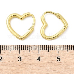 Ottone orecchini a cerchio Huggie&nbsp;LS-EJEW-C502-09G