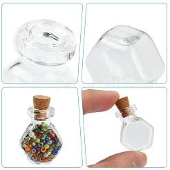 9 Stück 9 Stile Glasflaschen&nbsp;AJEW-YW0002-17
