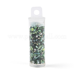 7 bouteille de perles de rocaille en verre à faire soi-même&nbsp;DIY-N006-02D