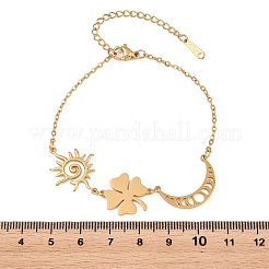 Gliederarmbänder aus 304 Edelstahl&nbsp;SA-CBA7739-03G