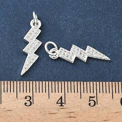 Латунные микро проложить кубического циркония подвески ZIRC-G163-09S