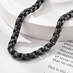 Браслеты из нержавеющей стали 304 Rolo Chains для женщин и мужчин BJEW-A031-04G-AS