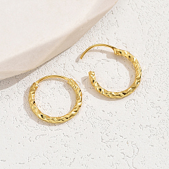 Модные повседневные серьги-кольца из латуни&nbsp;XY7128