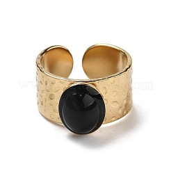 Ионное покрытие (ip) 304 нержавеющая сталь широкополосные открытые манжетные кольца RJEW-F167-06G-08